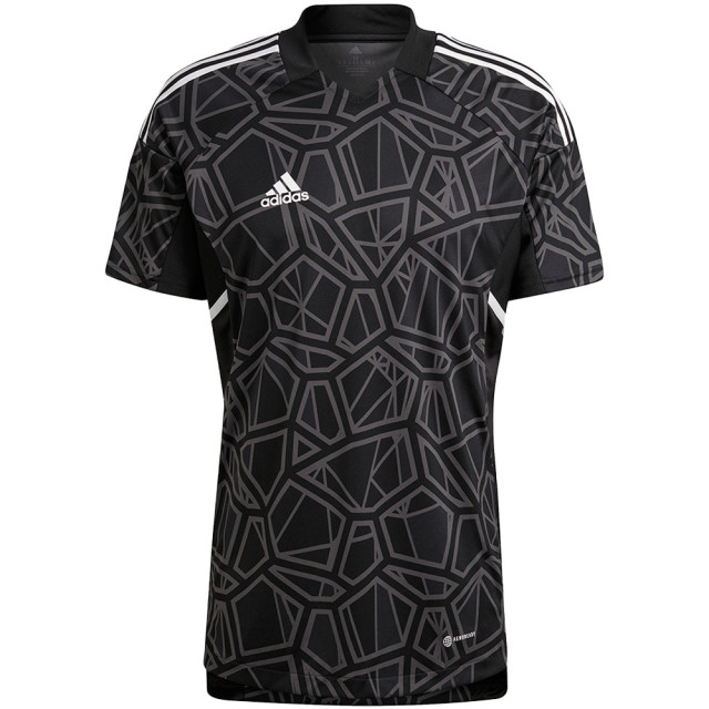 Adidas Heren condivo 22 keepershirt met korte mouwen UTMR732_black large