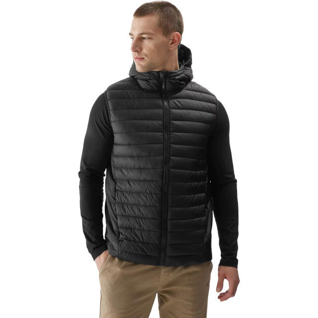 4F Heren aw23tvesm063 effen bodywarmer UTMR712_black large