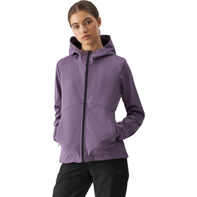 4F Dames f285 softshell jas UTMR1239_violet large 4F Dames f285 softshell jas UTMR1239_violet large