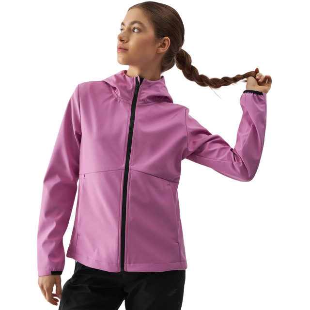 4F Dames f285 softshell jas UTMR1239_pink large 4F Dames f285 softshell jas UTMR1239_pink large