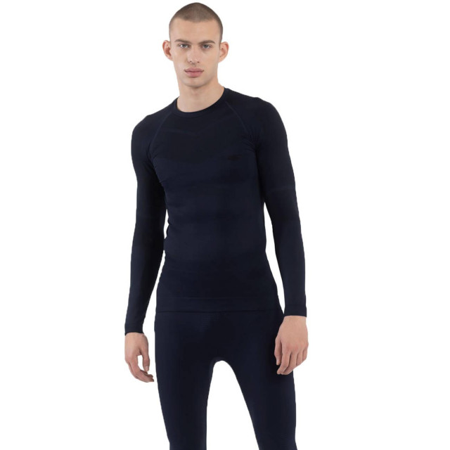 4F Heren m103 thermische base layer top UTMR1272_navyblue large 4F Heren m103 thermische base layer top UTMR1272_navyblue large