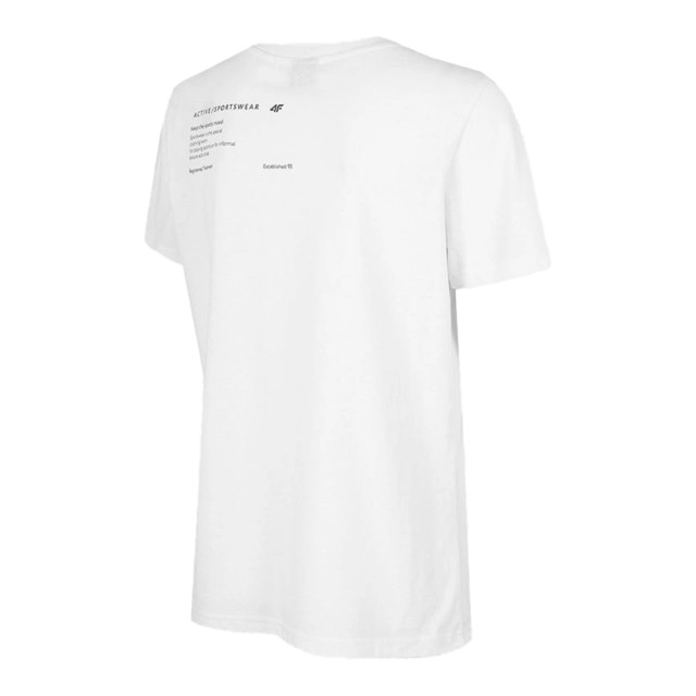 4F Dames h4z22 bedrukt t-shirt UTMR1401_white large