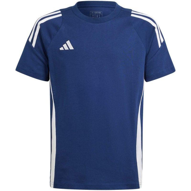 Adidas Kinderen/kinderen tiro 24 t-shirt UTMR1085_whitenavyblue large Adidas Kinderen/kinderen tiro 24 t-shirt UTMR1085_whitenavyblue large