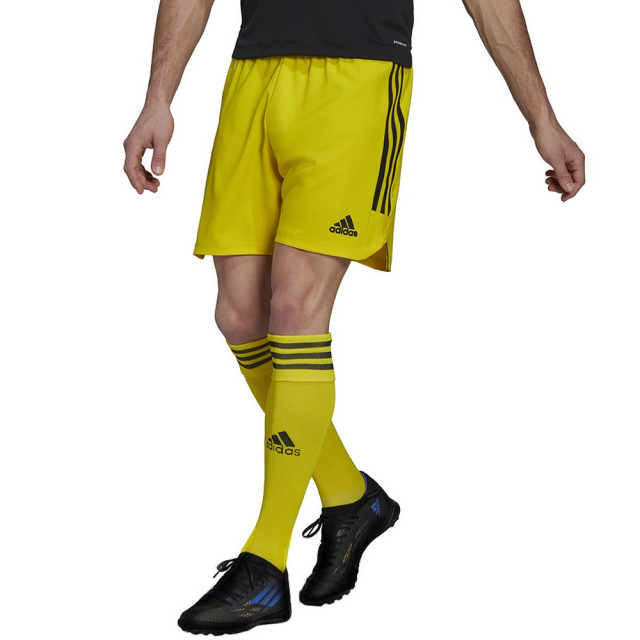 Adidas Heren condivo 22 wedstrijdshort UTMR1082_blackyellow large Adidas Heren condivo 22 wedstrijdshort UTMR1082_blackyellow large