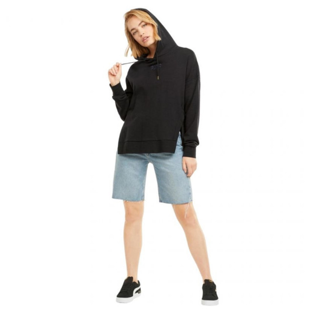 Puma Dames sueded hoodie UTMR1043_black large