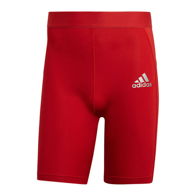 Adidas Heren techfit strakke korte broek UTMR1698_red large