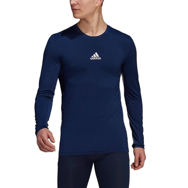 Adidas Heren compressie t-shirt met lange mouwen UTMR728_navyblue large