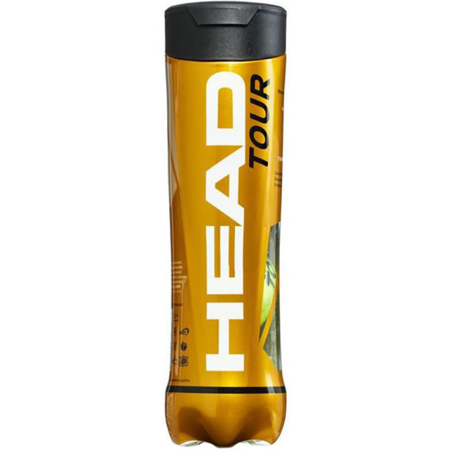 Head Tour tennis ballen (set van 4) UTMR78370_yellow large