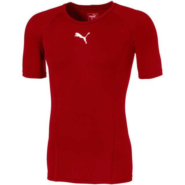 Puma Heren liga base layer top met korte mouwen UTMR919_red large