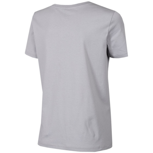 4F Dames h4z22 tsd019 katoenen t-shirt UTMR1228_lightgrey large 4F Dames h4z22 tsd019 katoenen t-shirt UTMR1228_lightgrey large