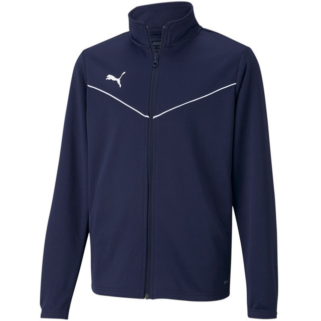 Puma Teamrise polyester trainingsjas voor kinderen/kinderen UTMR976_navyblue large