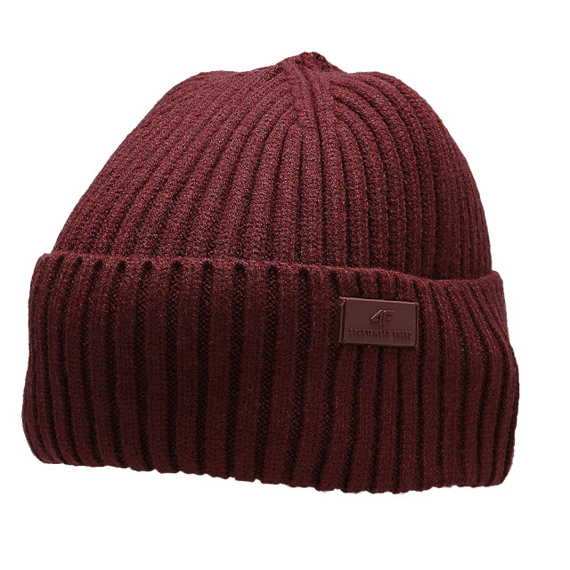 4F Uniseks volwassen beanie UTMR1224_red large 4F Uniseks volwassen beanie UTMR1224_red large