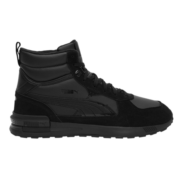 Puma Heren gravition leren mid laarzen UTMR1179_black large
