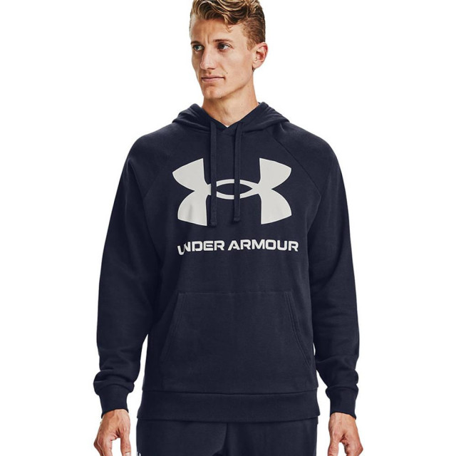 Under Armour Heren rival fleece hoodie UTMR1103_navyblue large