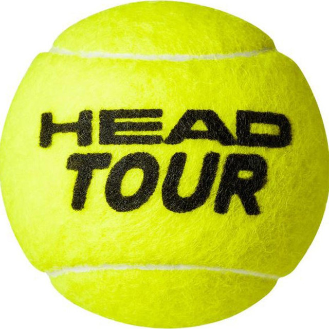 Head Tour tennis ballen (set van 4) UTMR78370_yellow large