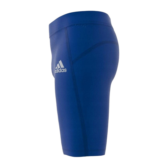 Adidas Heren techfit strakke korte broek UTMR1698_blue large