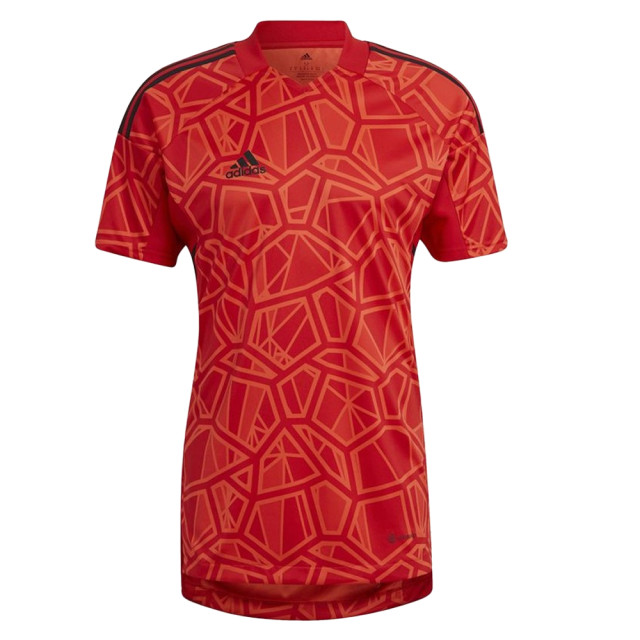 Adidas Heren condivo 22 keepershirt met korte mouwen UTMR732_red large Adidas Heren condivo 22 keepershirt met korte mouwen UTMR732_red large