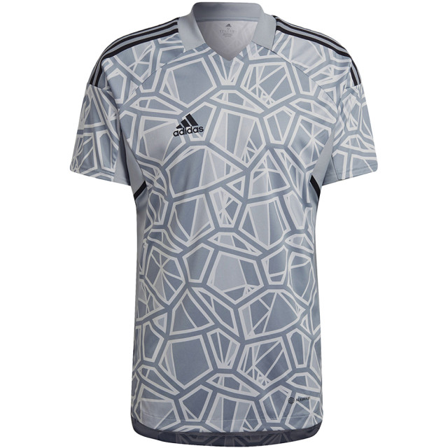 Adidas Heren condivo 22 keepershirt met korte mouwen UTMR732_greysilver large