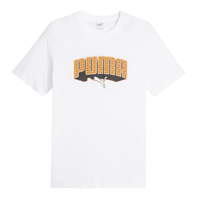 Puma Hip hop grafisch t-shirt heren UTMR1645_white large