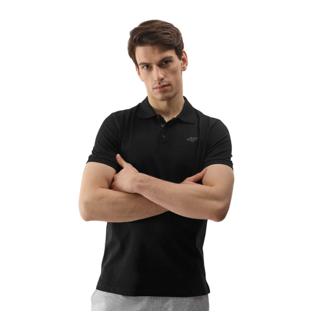 4F Heren logo poloshirt UTMR660_black large