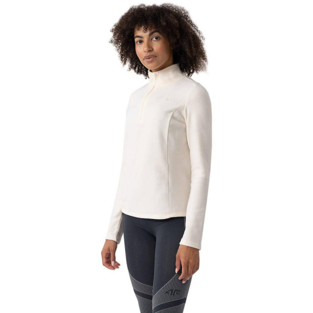4F Dames f031 fleece sweatshirt UTMR754_beige large 4F Dames f031 fleece sweatshirt UTMR754_beige large