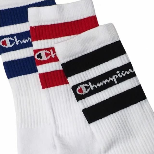 Champion Unisex volwassen bemanningsleden sokken (pakket van 3) UTMR617_white large