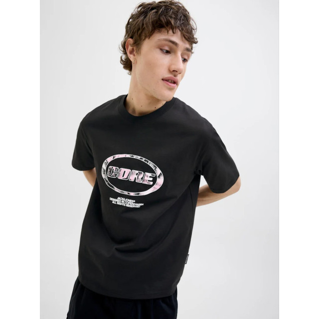 Jack & Jones Jcolido aop front print tee 12276626 large