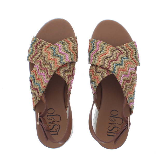 Lisa&jo Wikje-1 plateau multi | dames | maat: | imitatieleer 110000 large
