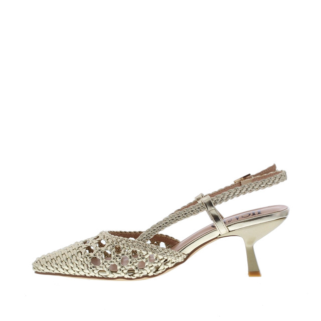 Lisa&jo Waqi-1 vlecht slingback | dames | maat: | imitatieleer 110043 large