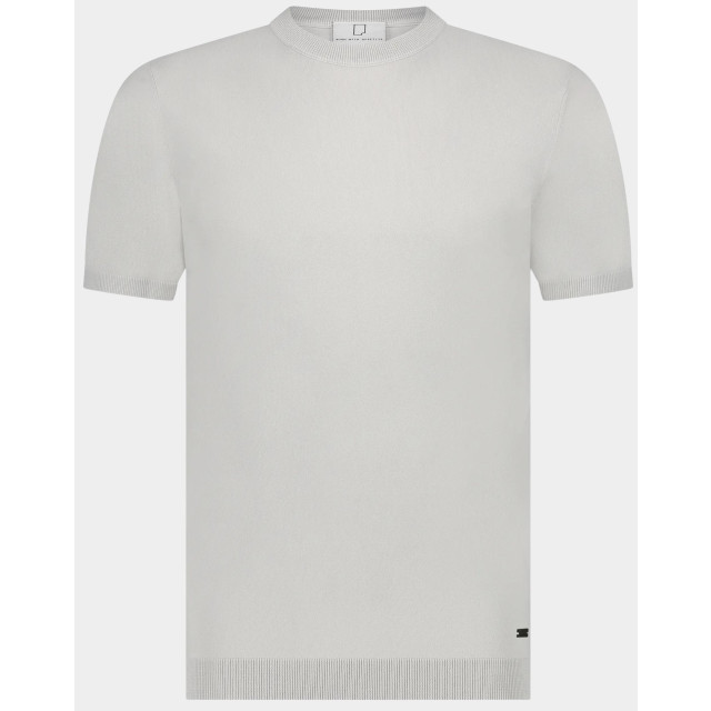 Born with Appetite T-shirt korte mouw wake knitted t-shirt 25108wa35/920 mist 186888 large