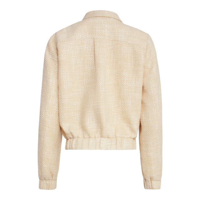 Smashed Lemon 25113 zomerse tweed jas | 25113-720-3XL large