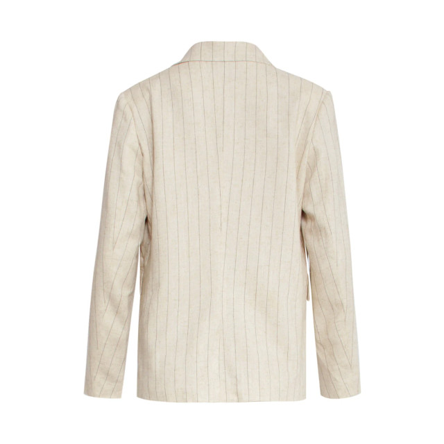 Smashed Lemon 25126 pinstriped linen blazer | 25126-720-999 large