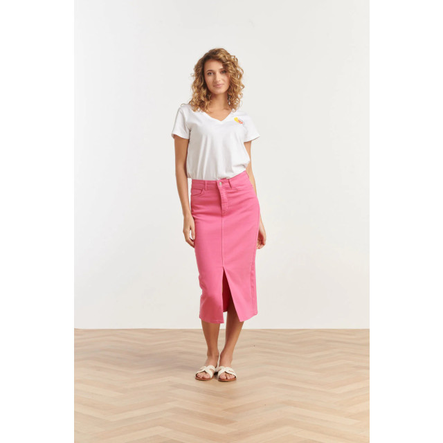 Smashed Lemon 25205 denim midi rok | 25205-420-XXL large