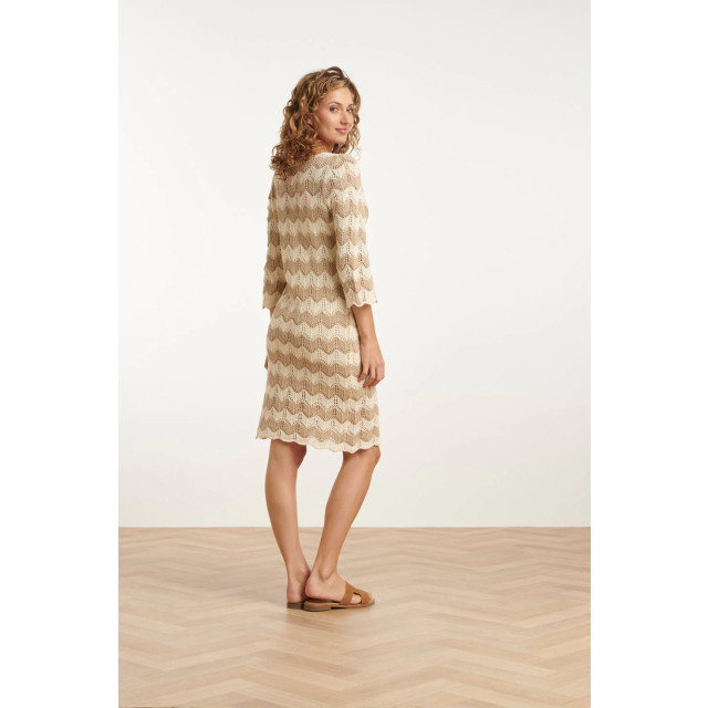 Smashed Lemon 25219 e zigzag crochet jurk | 25219-010-720 large Smashed Lemon 25219 e zigzag crochet jurk | 25219-010-720 large
