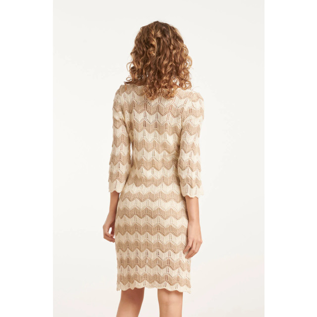 Smashed Lemon 25219 e zigzag crochet jurk | 25219-010-720 large Smashed Lemon 25219 e zigzag crochet jurk | 25219-010-720 large