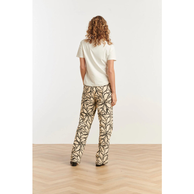 Smashed Lemon 25235 wide leg travel quality broek met e bloemenprint | 8720331344148 large