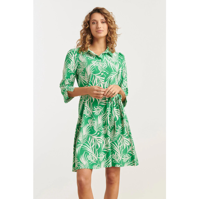 Smashed Lemon 25246 te jurk met bladerenprinttravelkwaliteit | 25246-530-000 large Smashed Lemon 25246 te jurk met bladerenprinttravelkwaliteit | 25246-530-000 large