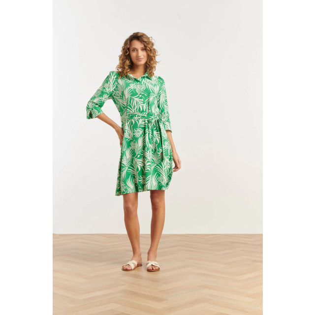 Smashed Lemon 25246 te jurk met bladerenprinttravelkwaliteit | 25246-530-000 large Smashed Lemon 25246 te jurk met bladerenprinttravelkwaliteit | 25246-530-000 large