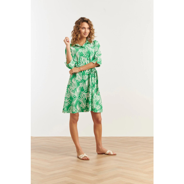 Smashed Lemon 25246 te jurk met bladerenprinttravelkwaliteit | 25246-530-000 large Smashed Lemon 25246 te jurk met bladerenprinttravelkwaliteit | 25246-530-000 large