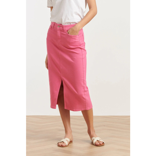 Smashed Lemon 25205 denim midi rok | 25205-420-XXL large