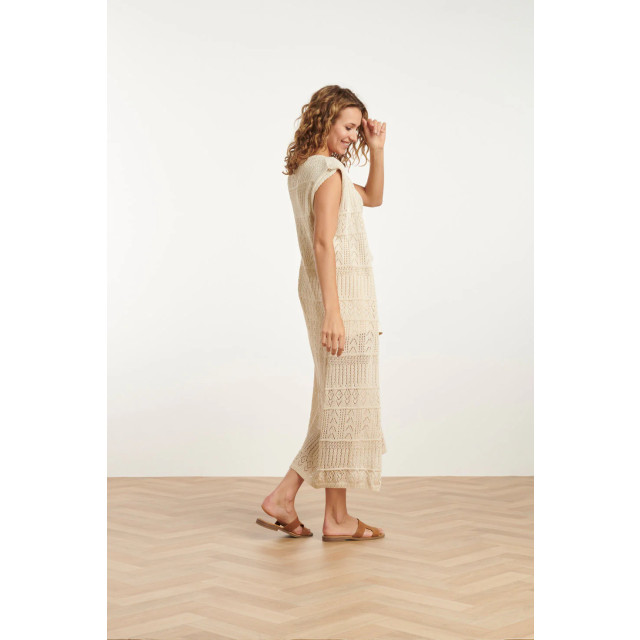 Smashed Lemon 25216 crochet midi cardigan | 25216-010-4XL large