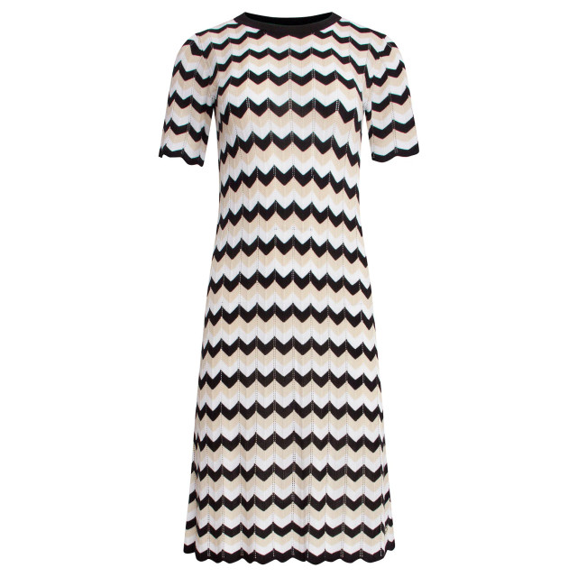 Smashed Lemon 25267 zigzag gebreide jurk, | 25267-720-999 large Smashed Lemon 25267 zigzag gebreide jurk, | 25267-720-999 large