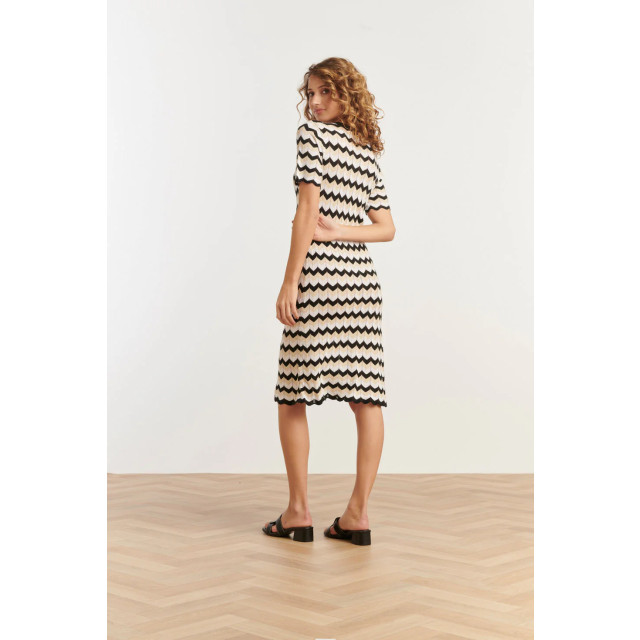 Smashed Lemon 25267 zigzag gebreide jurk, | 25267-720-999 large Smashed Lemon 25267 zigzag gebreide jurk, | 25267-720-999 large
