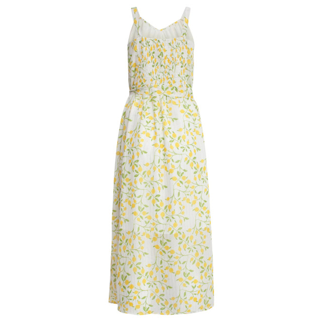 Smashed Lemon 25011 midi strappy jurk met citroenprint | 25011-000-998 large Smashed Lemon 25011 midi strappy jurk met citroenprint | 25011-000-998 large