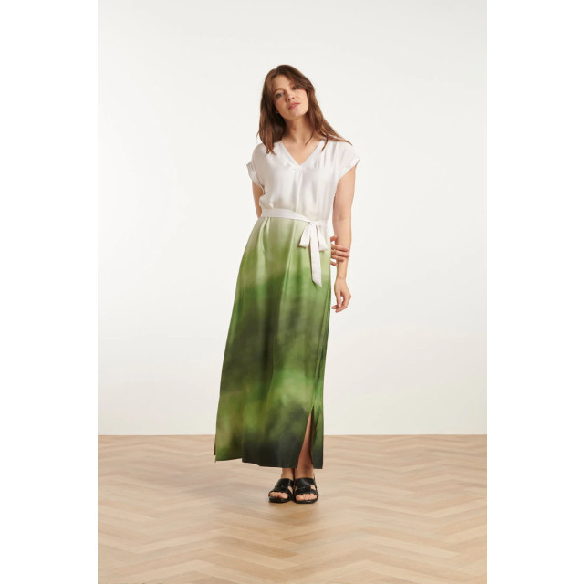 Smashed Lemon 25024 midi jurk met v-paneelombre print – | 25024-010-500 large Smashed Lemon 25024 midi jurk met v-paneelombre print – | 25024-010-500 large