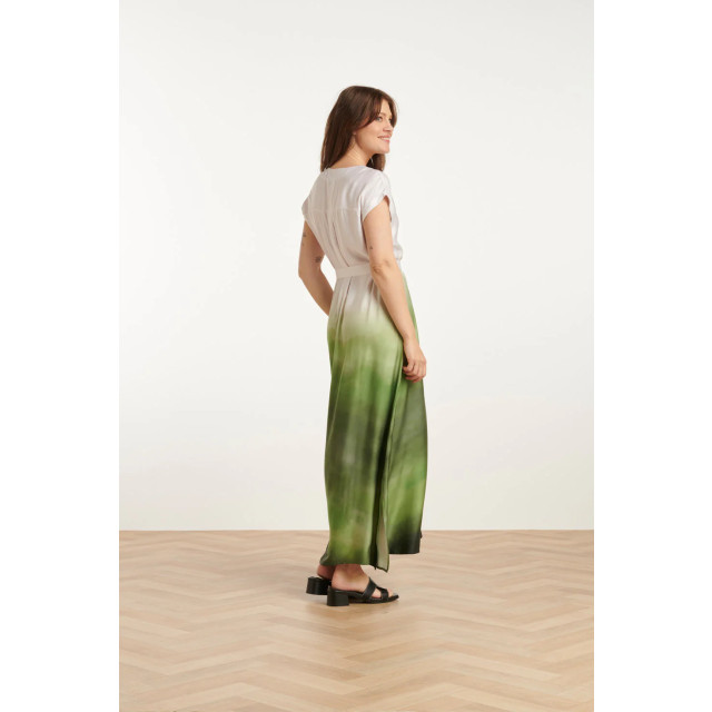 Smashed Lemon 25024 midi jurk met v-paneelombre print – | 25024-010-500 large Smashed Lemon 25024 midi jurk met v-paneelombre print – | 25024-010-500 large