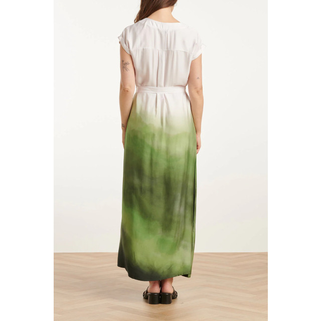 Smashed Lemon 25024 midi jurk met v-paneelombre print – | 25024-010-500 large Smashed Lemon 25024 midi jurk met v-paneelombre print – | 25024-010-500 large