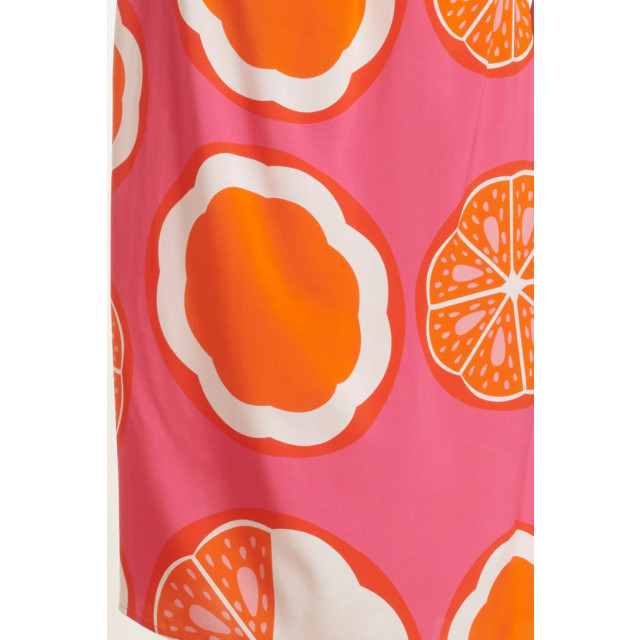 Smashed Lemon 25027 wide-leg broek met fruitprint | 8720331319979 large