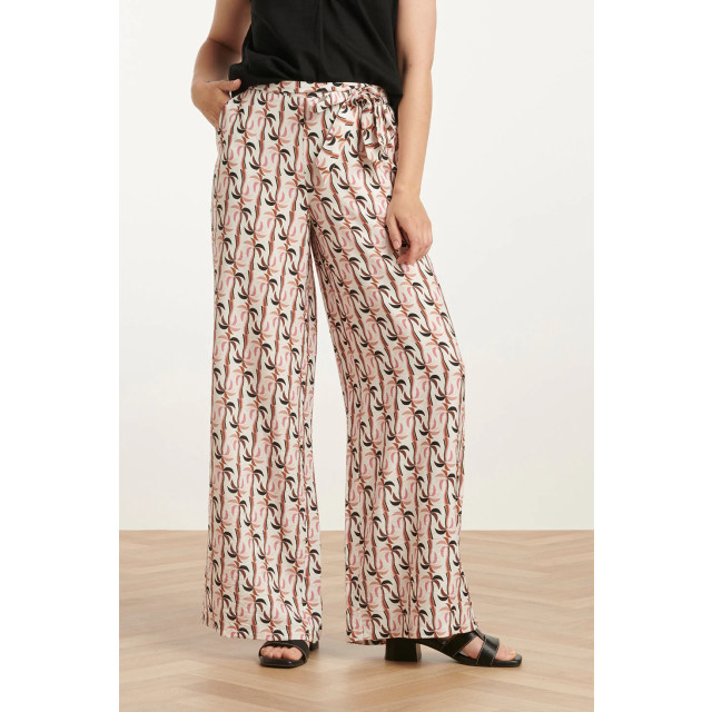 Smashed Lemon 25059 marocain broek met palmprint | 8720331322535 large