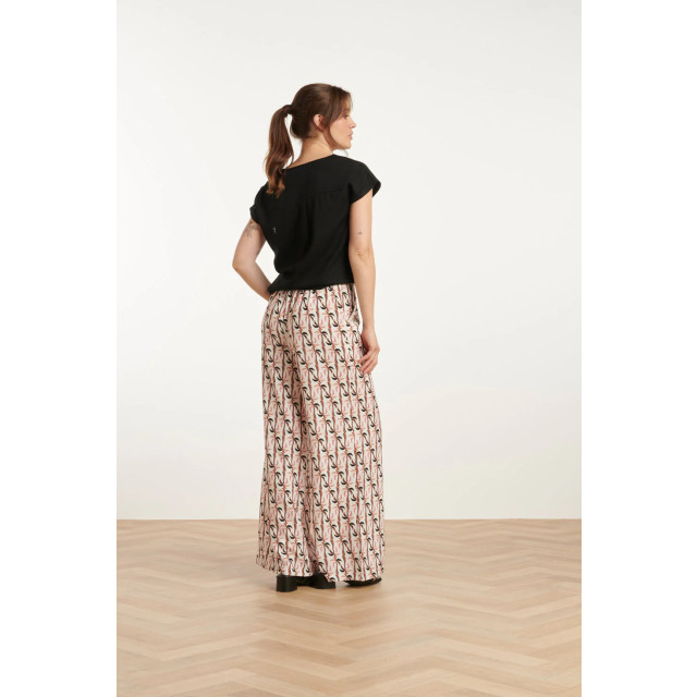 Smashed Lemon 25059 marocain broek met palmprint | 8720331322535 large